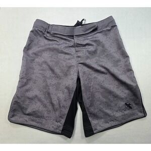 Hayabusa Hexagon Fight Shorts Mens XL Gray DIgital Camo